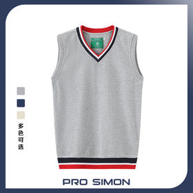 BMW-108A( PROSIMON高尔夫秋冬男款V领针织马甲背心)