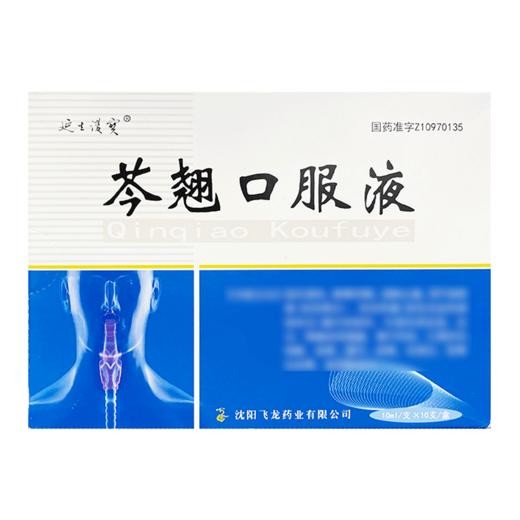 芩翘口服液 【10ml*10支】 沈阳飞龙 商品图1