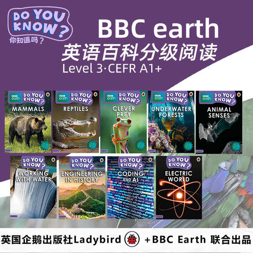 BBC earth Do You Know英语阅读1-4级 44本 送点读笔 商品图4