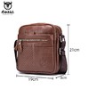 牛船长皮具真皮单肩包男头层牛皮夏季休闲复古大容量中小包男包 商品缩略图1
