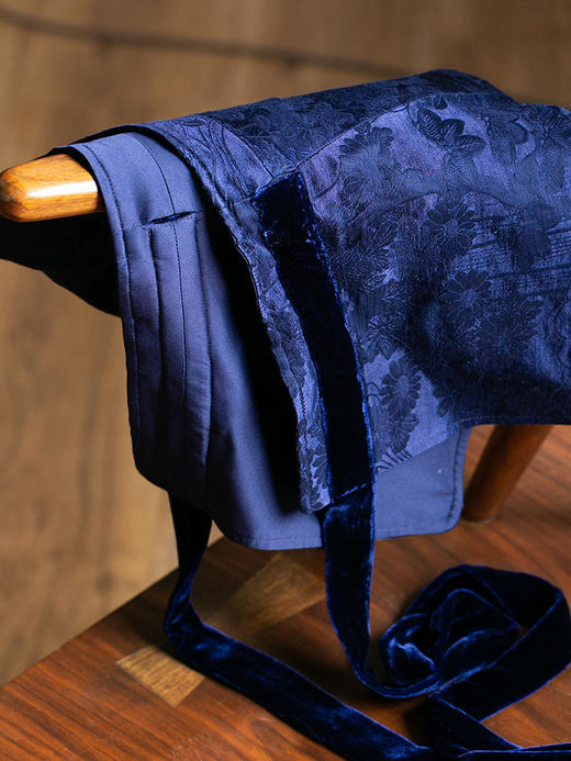 牧衣游原创 提花丝麻腰封百搭------- 幽意【不支持会员折】 商品图1