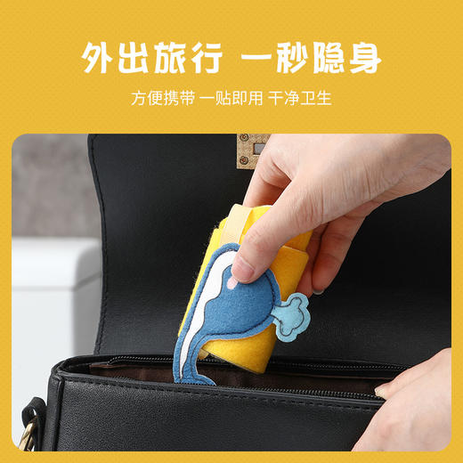 【无痕粘贴静电吸附！马桶垫粘贴式】四季通用，家居常备，家用加厚毛绒防水提手马桶坐垫子四季通用可水洗特价清仓 商品图3