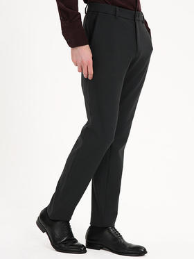 callisto绿调熔岩灰微弹休闲裤 FSCPW002C DG