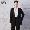 IWY/高端干练黑色职业西装套装女气质商务正装白领经理西服外套C13518+P33518 商品缩略图2