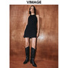 VIMAGE纬漫纪秋季新款设计感小众收腰气质裙子连衣裙V2007626 商品缩略图2