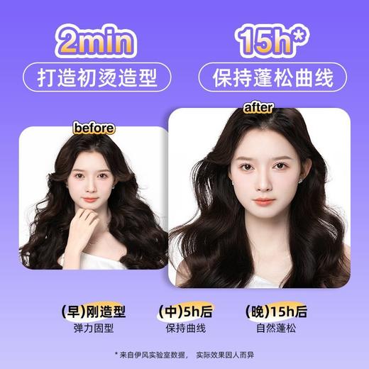 【99元任选3件专区】【送定型梳*1】伊风泡沫发蜡自然软定型为卷发而生 商品图1