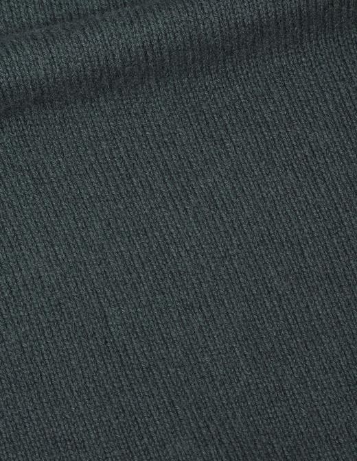 Margaret Howell 云杉绿/金褐色高领羊绒衫 商品图7