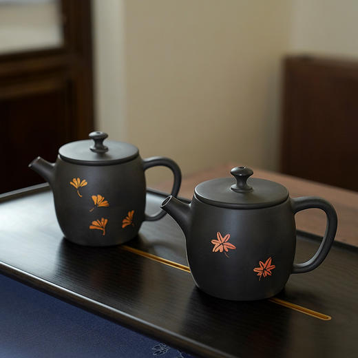 建水紫陶闲室壶 手工泡茶壶家用功夫茶具单壶 商品图3