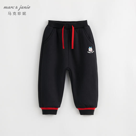 【加绒】马克珍妮女童小龙人保暖束脚运动裤 儿童冬装裤子232082 商品图1