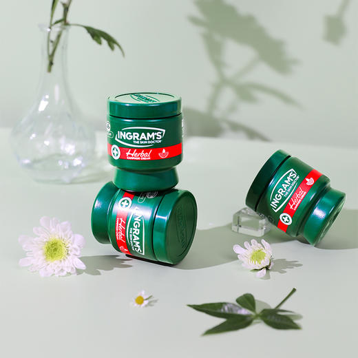 赠送保护套！「80年品牌认证」南非ingram's英格莱恩草本樟脑乳霜 脚后跟干裂膏 龟裂防皲裂口手足护理乳霜 商品图2