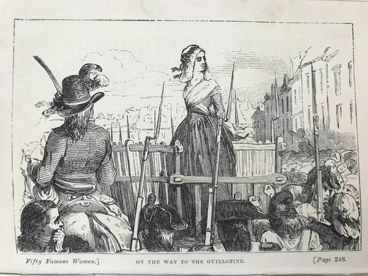 约19世纪后期 五十位著名女性 配多幅木版画插图 漆布精装36开 商品图13