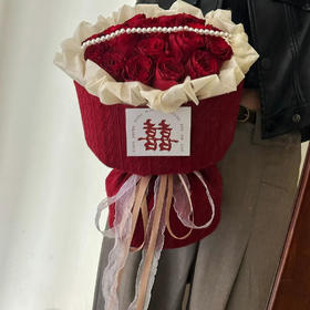 【新款热卖】小香风订婚布/古典红宽条 /复古丝绒布/定型片