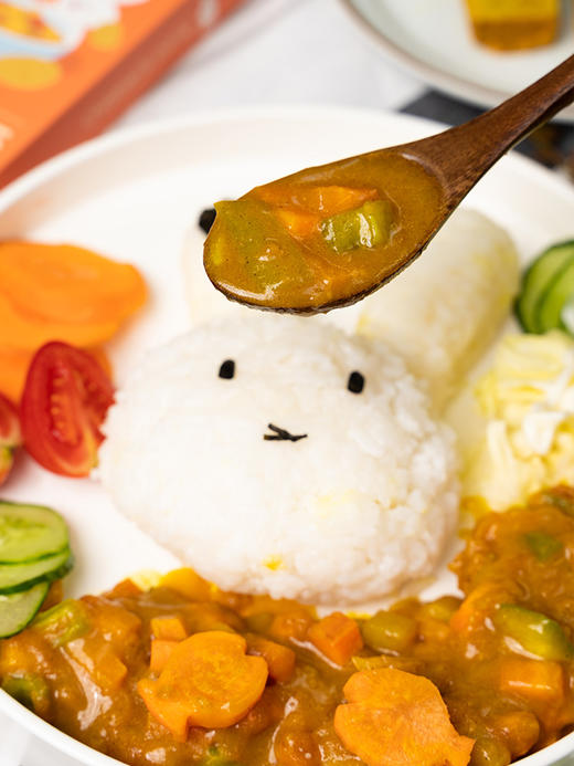 全食物日记×七菇鲜 果蔬咖喱100g/盒 商品图1