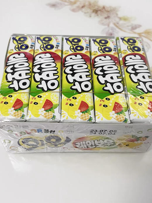 哇哦口香糖水果味21g 商品图2