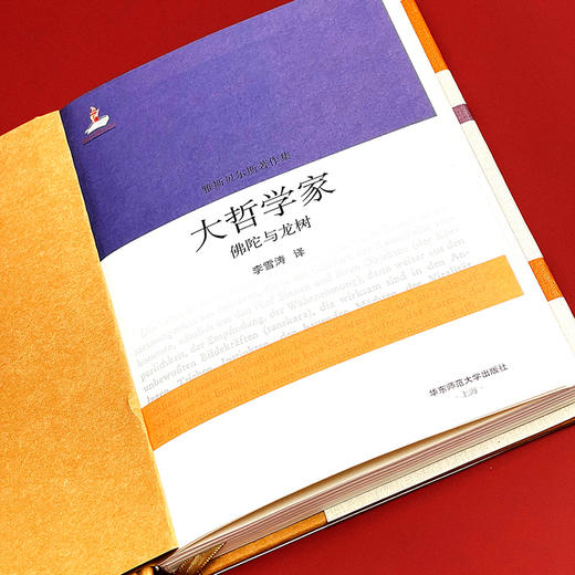 大哲学家 佛陀与龙树 雅斯贝尔斯著作集 精装 哲学思想研究 商品图6