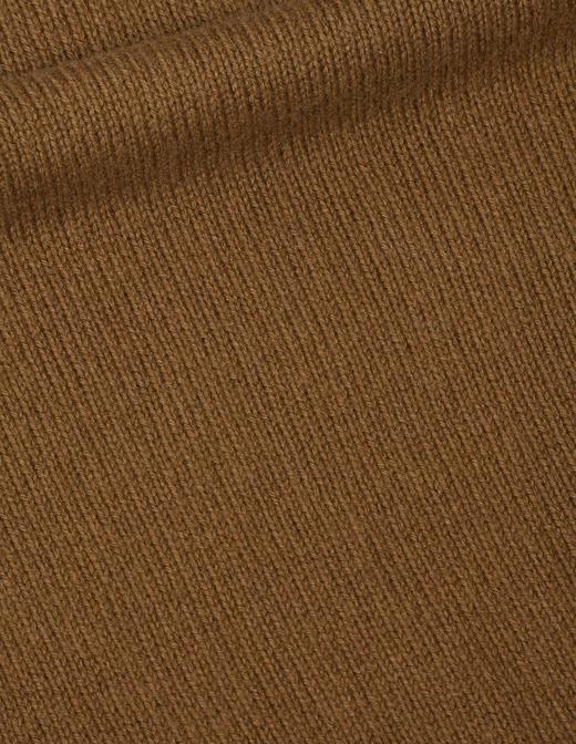 Margaret Howell 云杉绿/金褐色高领羊绒衫 商品图13