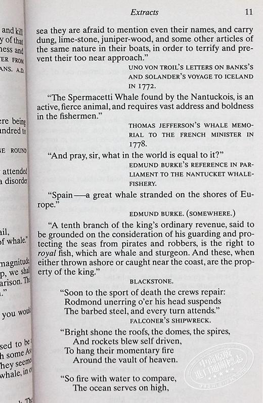 【中商原版】白鲸 英文原版 Signet Classics: Moby- Dick 赫尔曼·梅尔维尔 Herman Melville 商品图7