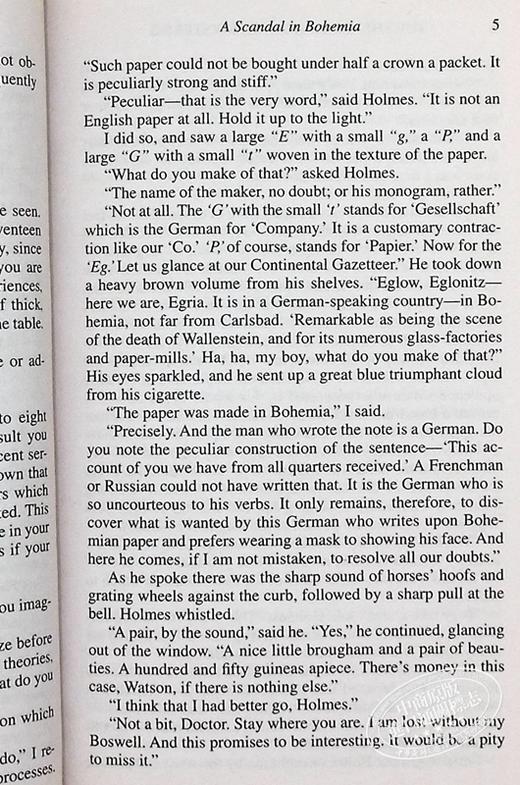 【中商原版】福尔摩斯探案之谜 英文原版 经典文学 The Sherlock Holmes Mysteries Sir Arthur Co Doyle Signet Book 商品图6