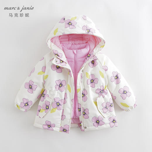 【三防】马克珍妮冬装女童一衣三穿滑雪服外套羽绒服两件套231219 商品图4