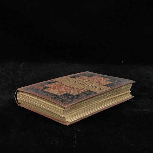 约19世纪后期 五十位著名女性 配多幅木版画插图 漆布精装36开 商品图1