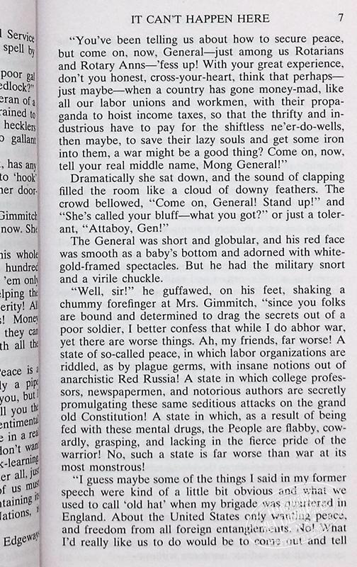 【中商原版】辛克莱·刘易斯：不会发生在这里英文原版 商品图6