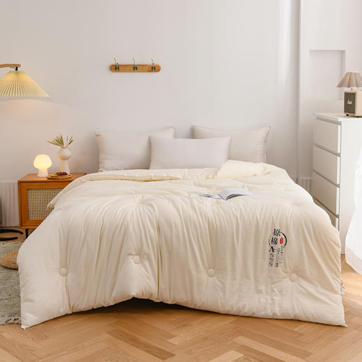【A类原棉大豆被，给你带来温暖和舒适！】A类原棉大豆被 加厚春秋被大豆纤维被芯冬被被子轻巧却不可小觑，温暖度抵得过千层棉花的厚重，让你享受温暖的拥抱lm 商品图5
