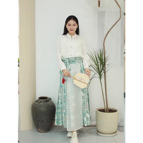 【抖音专属】马面裙（23806416B-苍筤）