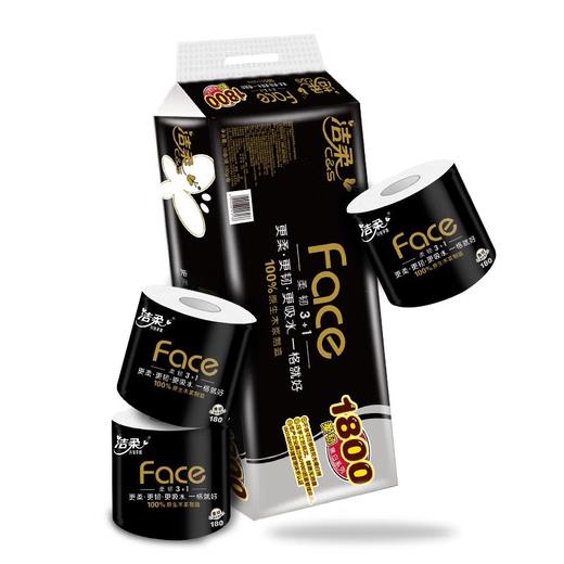 洁柔空心卷纸180g*四层BJ095-10（10个/提） 商品图3