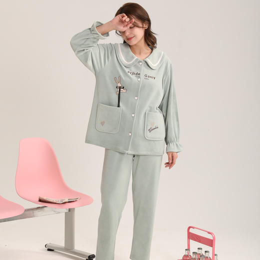 【169元1套】女士海岛绒开衫套装-6234205 商品图3