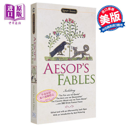 【中商原版】英文原版 经典名著 Aesop's Fables 伊索寓言 Signet Classics 商品图0