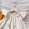 裁缝学苑TS13女童装套装纸样儿童小飞袖背心短裤做衣服服装打板图 商品缩略图4