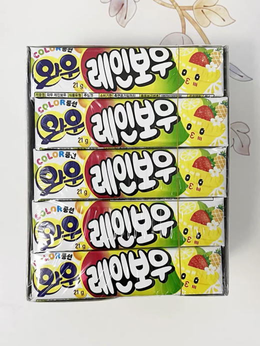 哇哦口香糖水果味21g 商品图1