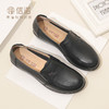 信诺妈妈鞋休闲软底2023秋季新款真皮舒适中老年女鞋圆头平底皮鞋23Q6030-51 商品缩略图7