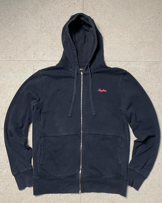 正品Rapha Logo Hoodie 休闲拉链连帽衫 有机棉保暖 原包装齐全 商品图3