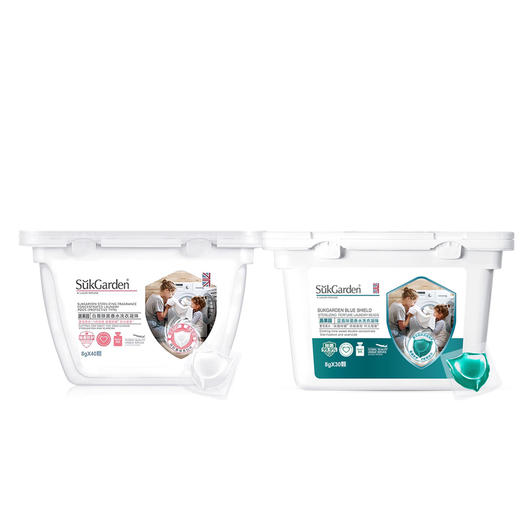 SukGarden蔬果园蓝盾蓝风铃香水洗衣凝珠  白盾香水洗衣凝珠 商品图1