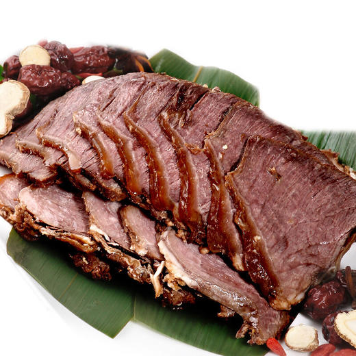 天福号 酱肉熟食礼盒 中华老字号酱肘子酱牛肉组合礼盒企业定制 经典酱道1800g/盒 商品图1