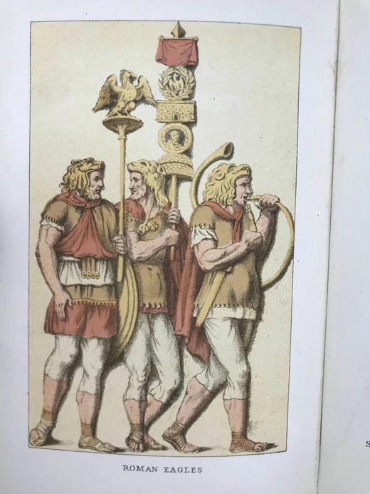 1881年 耶路撒冷末日的故事 8幅彩色插图 漆布精装32开 商品图2