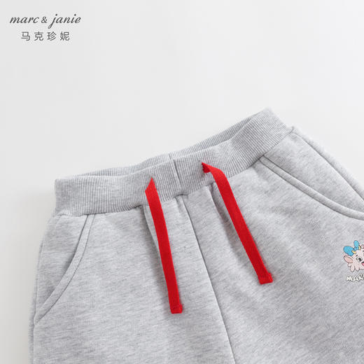 【加绒】马克珍妮女童小龙人保暖束脚运动裤 儿童冬装裤子232082 商品图2