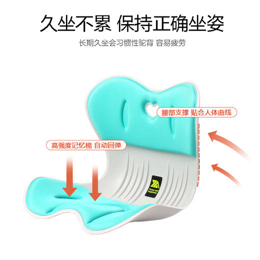 【出口欧美日本】思菲其思菲矫姿坐垫，第2代和第四代，一秒防驼背，久坐不累 商品图8