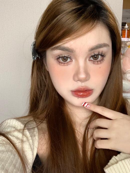 正品年抛 BunnyShiny系列粒粒橘 直径14.5着色直径13.7 韩国产 商品图5