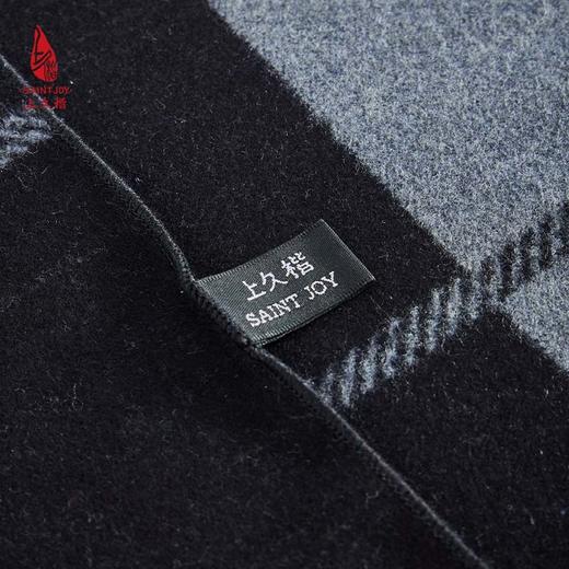 SAINTJOY/上久楷 拉绒围巾  真丝拉绒长巾  冬听雪 CJS23028 商品图7