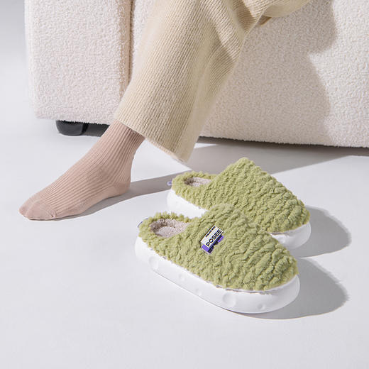 posee朴西绵洋洋居家棉拖秋冬款拖鞋 商品图1