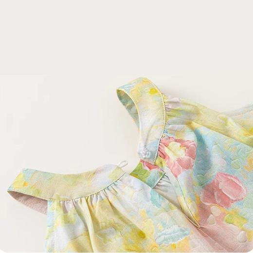 裁缝学苑TS12女童挂脖无袖连衣裙儿童裙子吊带裙裁剪衣服样板图纸 商品图2