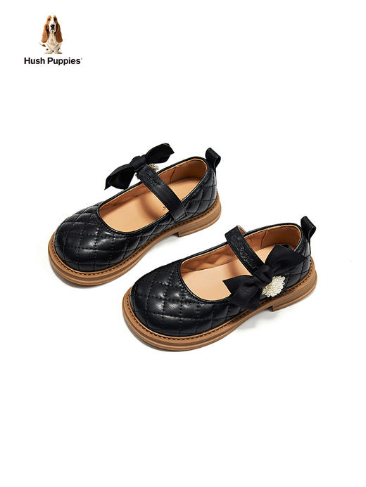 暇步士儿童高跟蝴蝶结公主鞋 商品图2