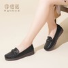 信诺真皮超软舒适妈妈鞋23秋新款女鞋一脚蹬软底中老年单鞋女皮鞋23Q5039-3 商品缩略图4