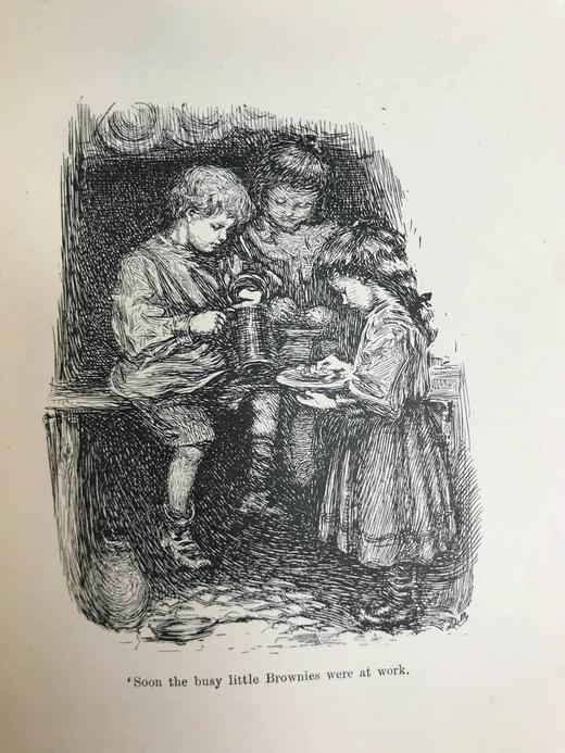 1902年 很久以前的故事集 13幅插图 漆布精装32开 商品图8