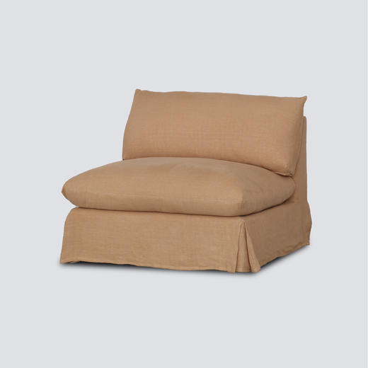 NS家居 ns furniture活套软包布艺组合沙发NSSF 5277-组合  vivi-wheat 商品图1