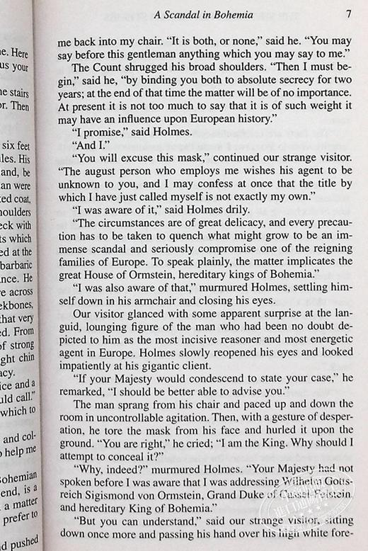 【中商原版】福尔摩斯探案之谜 英文原版 经典文学 The Sherlock Holmes Mysteries Sir Arthur Co Doyle Signet Book 商品图7