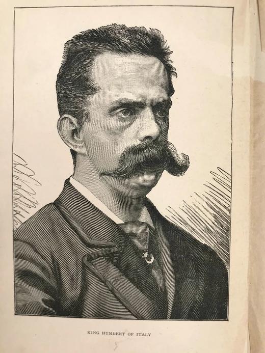 约19世纪后期 意大利真实历史故事集 约20幅插图 漆布精装32开 商品图2