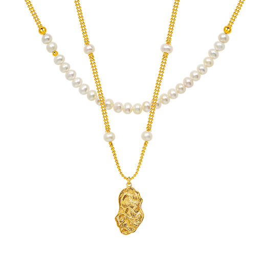 Manreya玛芮雅“晨曦”淡水珍珠双层项链 商品图9